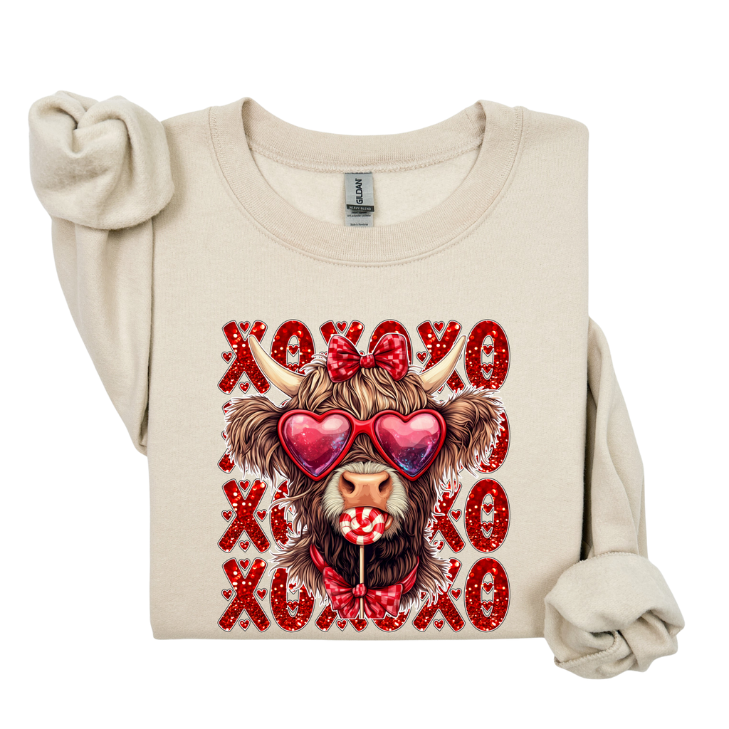 XOXO Highland Cow