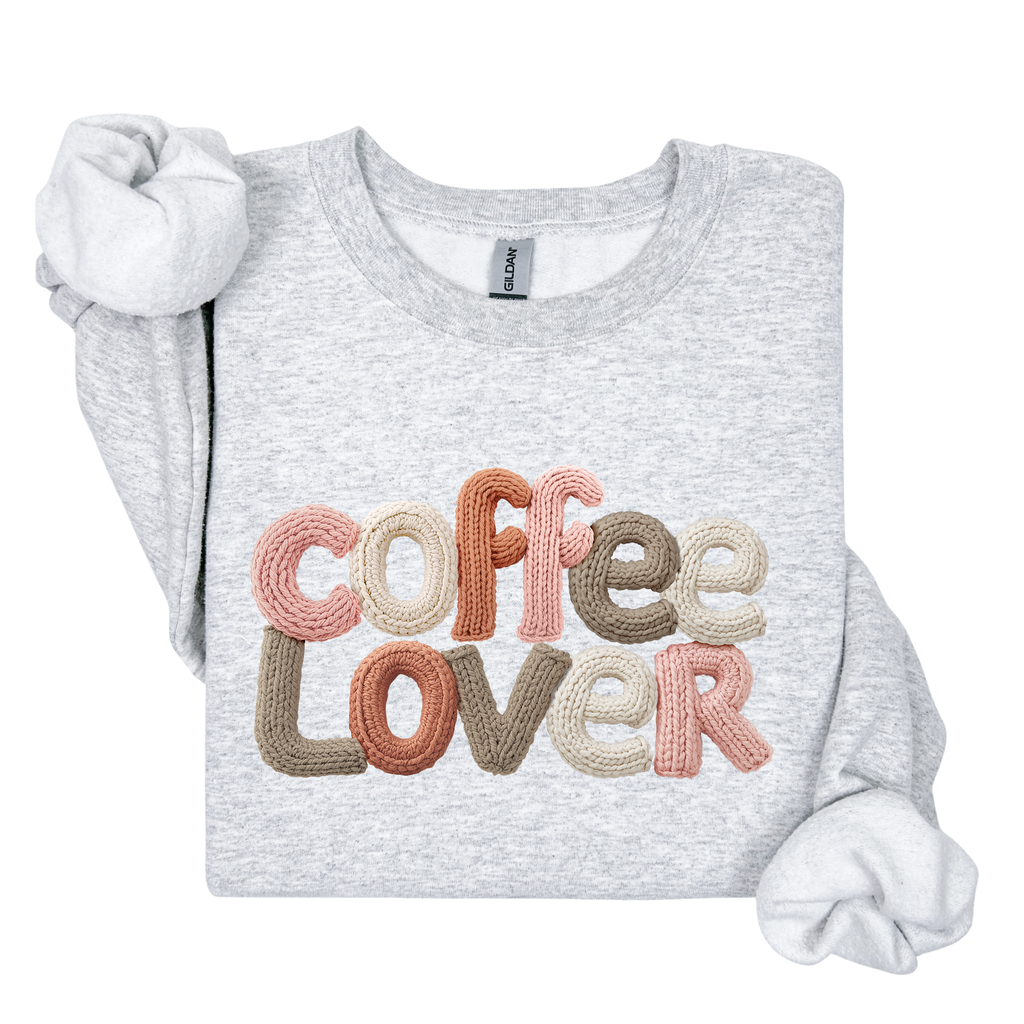 Faux Yarn Coffee Lover