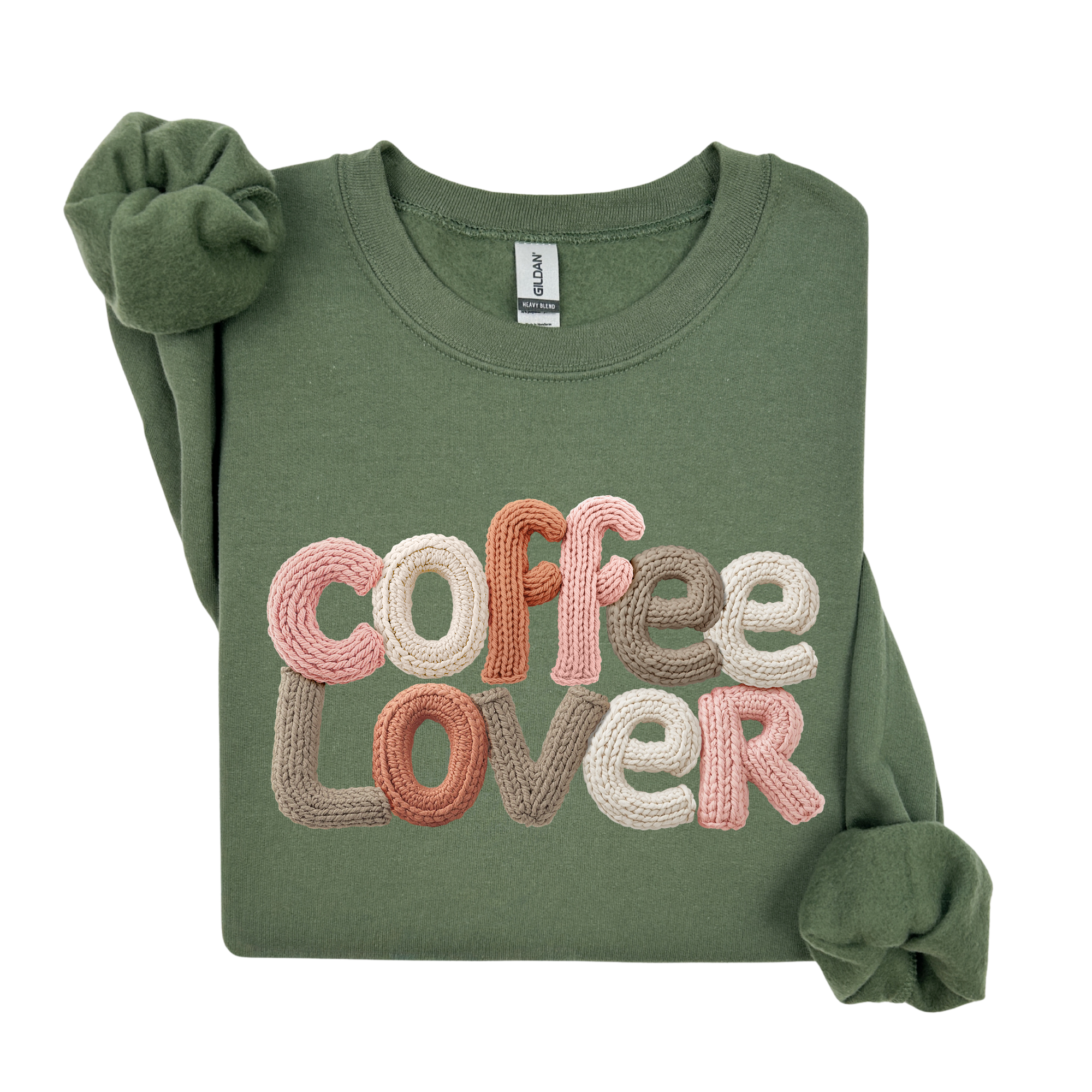 Faux Yarn Coffee Lover