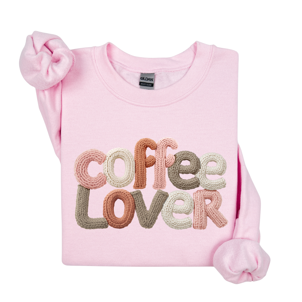 Faux Yarn Coffee Lover