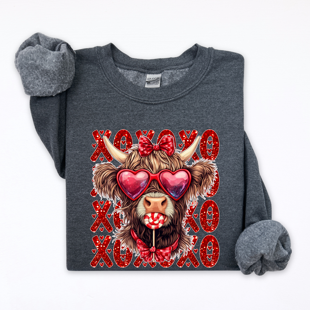 XOXO Highland Cow