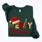 Faux Yarn Merry Christmas